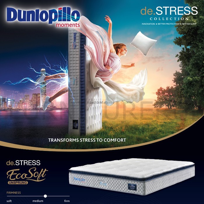 Dunlopillo de.Stress EcoSoft Mattress