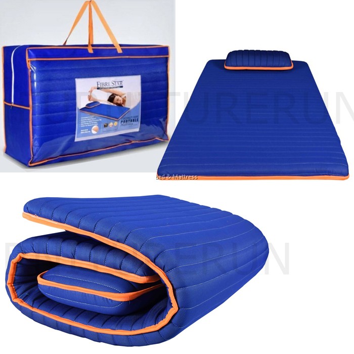 Fibrestar. Coconut Fibre Portable Mattress 2.5' with Pillow