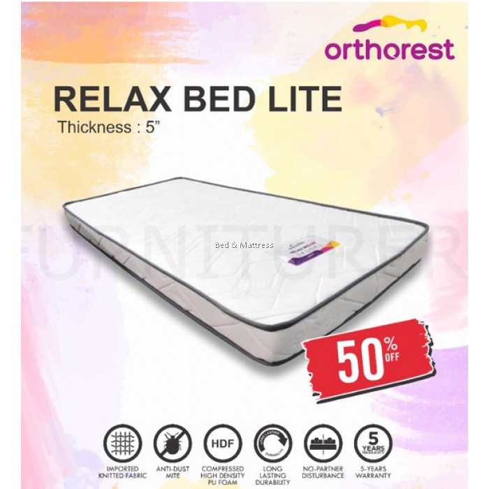 Orthorest Relax Bed Lite Mattress