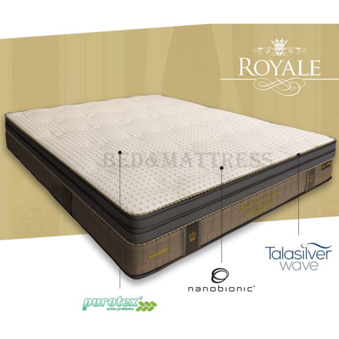 Dunlopillo Royal Executive Luxe Talasilver Latex Mattress