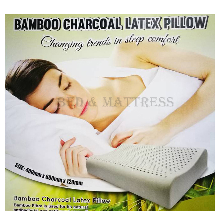 Fibrestar. Bamboo Charcoal Latex Pillow